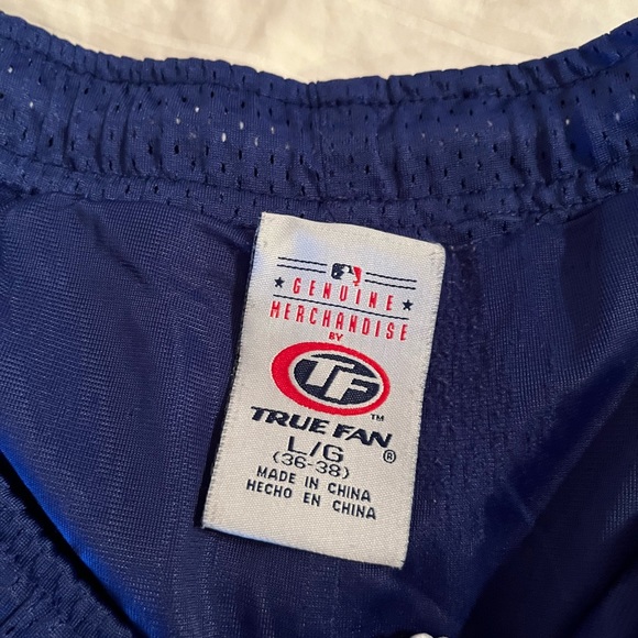 Large Chicago cub basketball shorts with string - Picture 3 of 3